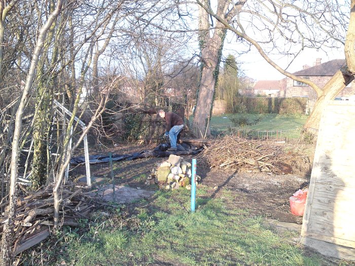 clearing the top of plot 3